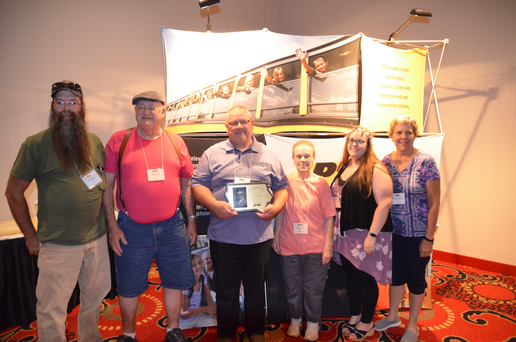 <p>30&nbsp; Tim Lyons Benton CSD the Tom Horn Memorial Award Recipient with family and friends</p>